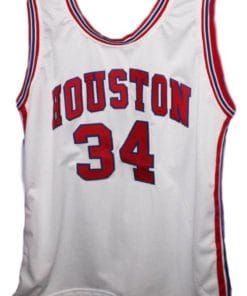 , Akeem Olajuwon #34 Houston New Basketball Jersey White, izedge shop