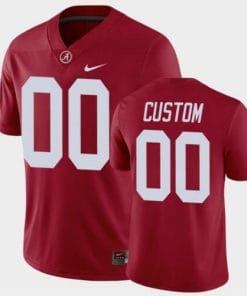 Custom Alabama Crimson Tide Jersey Name and Number Crimson Game Alumni Player Football