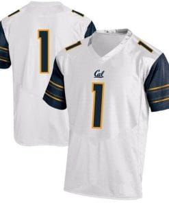 California Golden Bears Custom Jersey NCAA College Football White