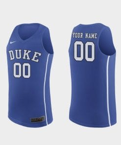 Duke Blue Devils Jersey Name and Number Custom College Basketball Jerseys Royal March Madness