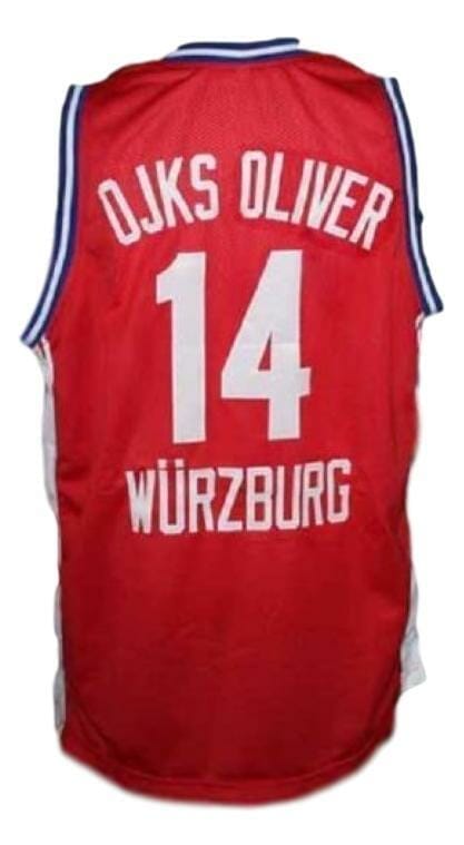 , Dirk Nowitzki Wurzburg Germany Basketball Jersey Red, izedge shop