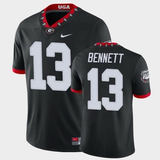 stetson bennett uga jersey,stetson bennett jersey black,stetson bennett jersey, Stetson Bennett UGA Jersey #13 Black College Football Alternate Game, izedge shop