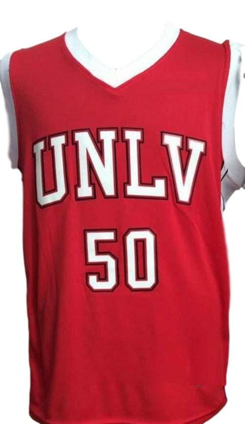 Greg Anthony 50 College Basketball Jersey Red 1