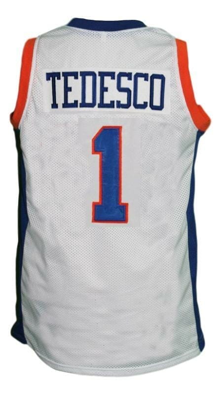 , Harmon Tedesco #1 Blue Mountain State Basketball Jersey White, izedge shop
