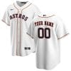 , Houston Astros Custom Name Number Home Flexbase Baseball Jersey White, izedge shop