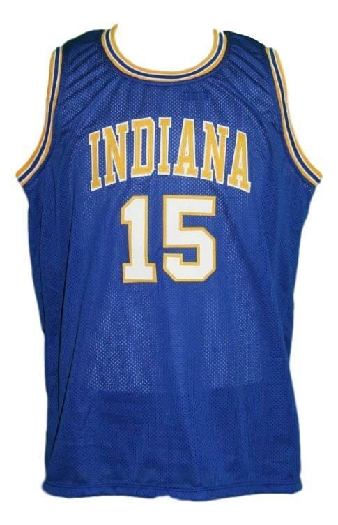 Jerry Harkness 15 Indiana Basketball Jersey Blue 1