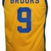 Jimmy Brooks Degrassi High School Basketball Jersey Yellow