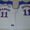 , Kansas Jayhawks #11 Josh Jackson NCAA Basketball Jersey Blue, izedge shop
