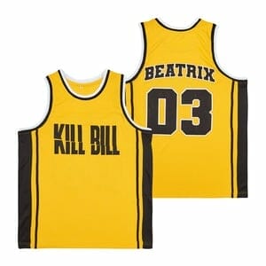 Kill Bill 3 Beatrix Movie Basketball Jersey