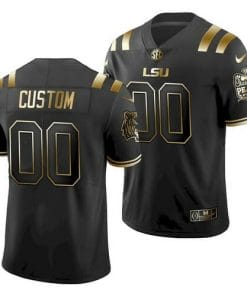 Personalized LSU Jersey Custom Name and Number NCAA Football Black