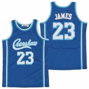 , Lebron James #23 Crenshaw Basketball Jersey, izedge shop