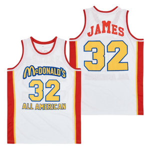 , Lebron James #32 Mcdonald s All-American Basketball Jersey, izedge shop