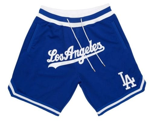 , Los Angeles Dodgers Royal JUST DON Shorts, izedge shop