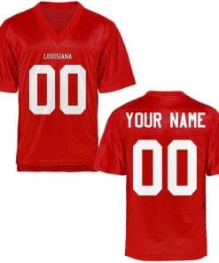 Louisiana-Lafayette Custom Jersey Name Number Football
