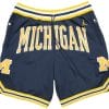 , Men Michigan Yellow Shorts All Stitched, izedge shop