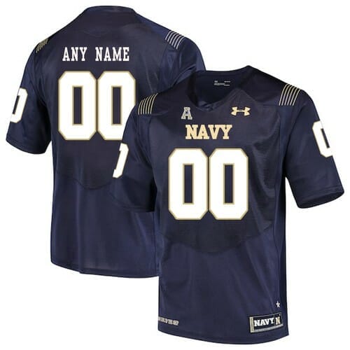 Personalized Navy Midshipmen Jersey,navy midshipmen custom jersey,custom navy midshipmen football jersey, Personalized Navy Midshipmen Jersey Navy Blue College Football, izedge shop