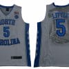 , North Carolina Tar Heels #5 Little NCAA Basketball Jersey Blue, izedge shop