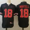 , Ohio State Buckeyes #18 Martell College Football Jersey Red, izedge shop