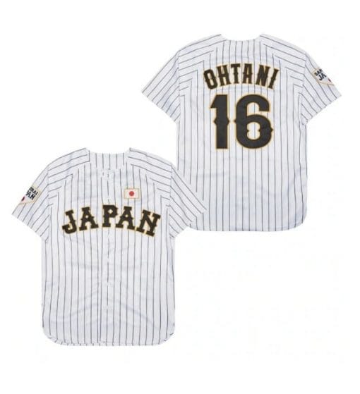 , Ohtani Japan National Team Baseball Jersey White, izedge shop
