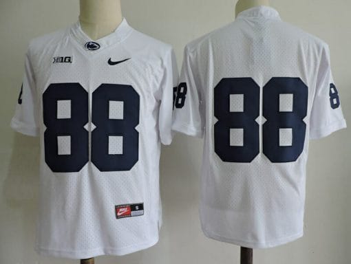 , Penn State Nittany Lions #88 No Name Football Jersey White, izedge shop