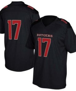 Custom Rutgers Scarlet Jersey Name Number College Football