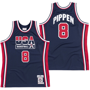 , Scottie Pippen #8 1992 Team Usa Basketball Jersey, izedge shop