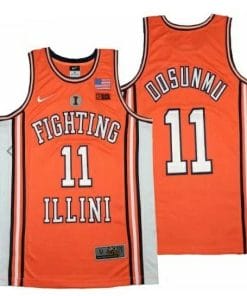 Illinois Fighting Illini #11 Ayo Dosunmu NCAA Basketball Jersey Orange