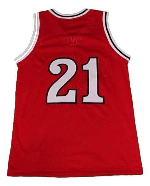 , Walter Berry St John&#8217;s Basketball Jersey Sewn Red, izedge shop