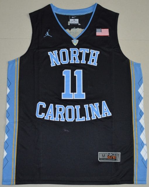 , North Carolina Tar Heels #11 Brice Johnson NCAA Basketball Jersey White, izedge shop