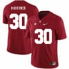 Alabama Hightower Jersey #30 Dont'a College Football Red