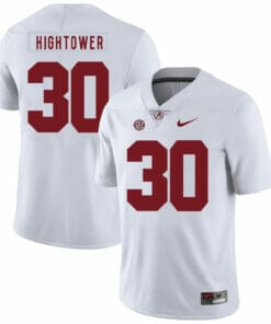 Alabama Hightower Jersey #30 Dont'a College Football White