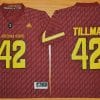 , Arizona State Sun Devils #42 Pat Tillman NCAA Football Jersey Red, izedge shop