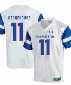 Ryan Stonehouse Colorado State Jersey #11 NCAA Football Jersey White