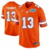 Florida Gators #13 Feleipe Franks College Football Jersey Orange Stitched