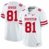 Houston Cougars #81 Tyus Bowser College Football Jersey White