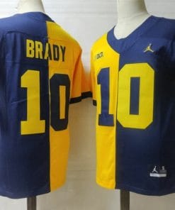 Tom Brady Michigan Wolverines Jersey #10 NCAA Football
