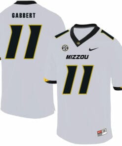 Blaine Gabbert Missouri Tigers Jersey #11 College Football White