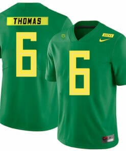 De'Anthony Thomas Oregon Ducks Jersey #6 College Football Green