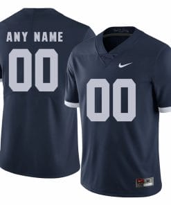 Personalized Penn State Jersey Custom Name Number Football Jersey Dark Blue
