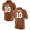 Longhorns Vince Young #10 College Football Jersey Orange