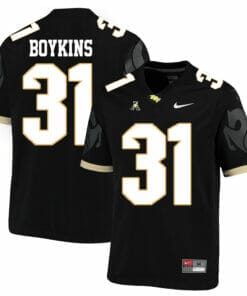 UCF Knights Jeremy Boykins Jersey #31 NCAA College Football Jersey Black