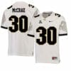 UCF Knights McCRAE Jersey #30 NCAA College Football Jersey White
