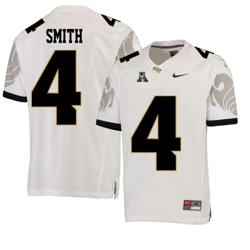 Tre Quan Smith UCF Knights Jersey,Tre Quan Smith UCF Knights Jersey Football,Tre Quan Smith UCF Knights Football Jersey, Tre Quan Smith UCF Knights Jersey #4 NCAA College Football White, izedge shop