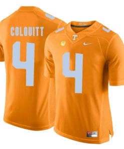 Britton Colquitt Jersey #4 Football NCAA Jerseys Orange