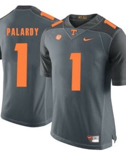 Tennessee Palardy Jersey #1 Football NCAA Jerseys Gray Orange