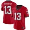 Stetson Bennett IV UGA Jersey #13 Red Game College Football