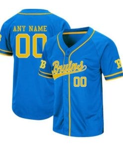 Custom UCLA Bruins Baseball Jersey Name and Number College Royal