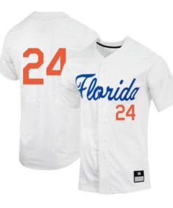Josh Rivera Jersey Florida Gators Baseball NCAA College White Alumni #24