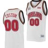 Custom Maryland Terrapins Jersey Name and Number NCAA College Basketball White Classic Commemorative