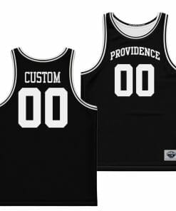 Custom Providence Friars Jersey Name and Number College Basketball Black